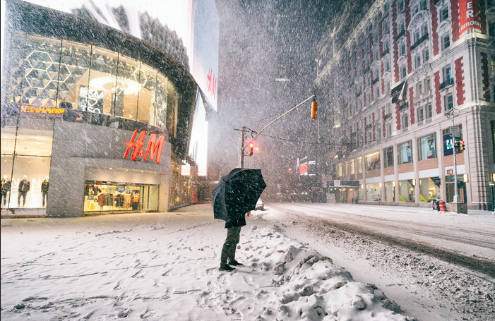 Winter Snow Storm Juno Unplugs Customers from Retailers