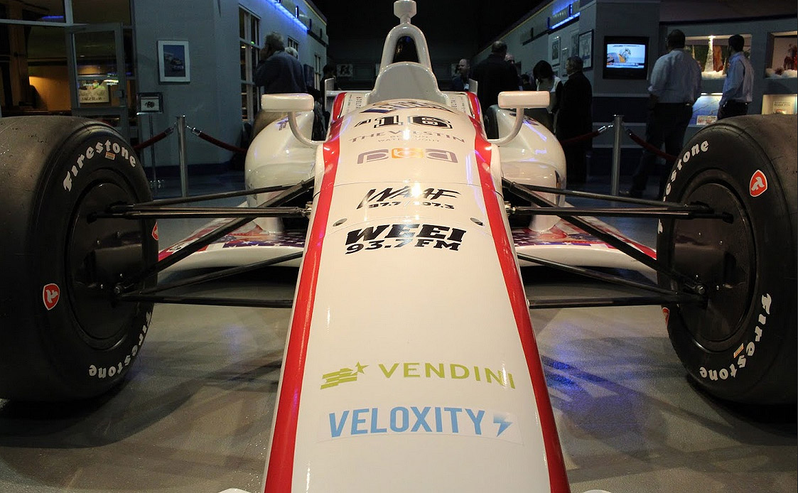 Indycar grand prix charging stations veloxity