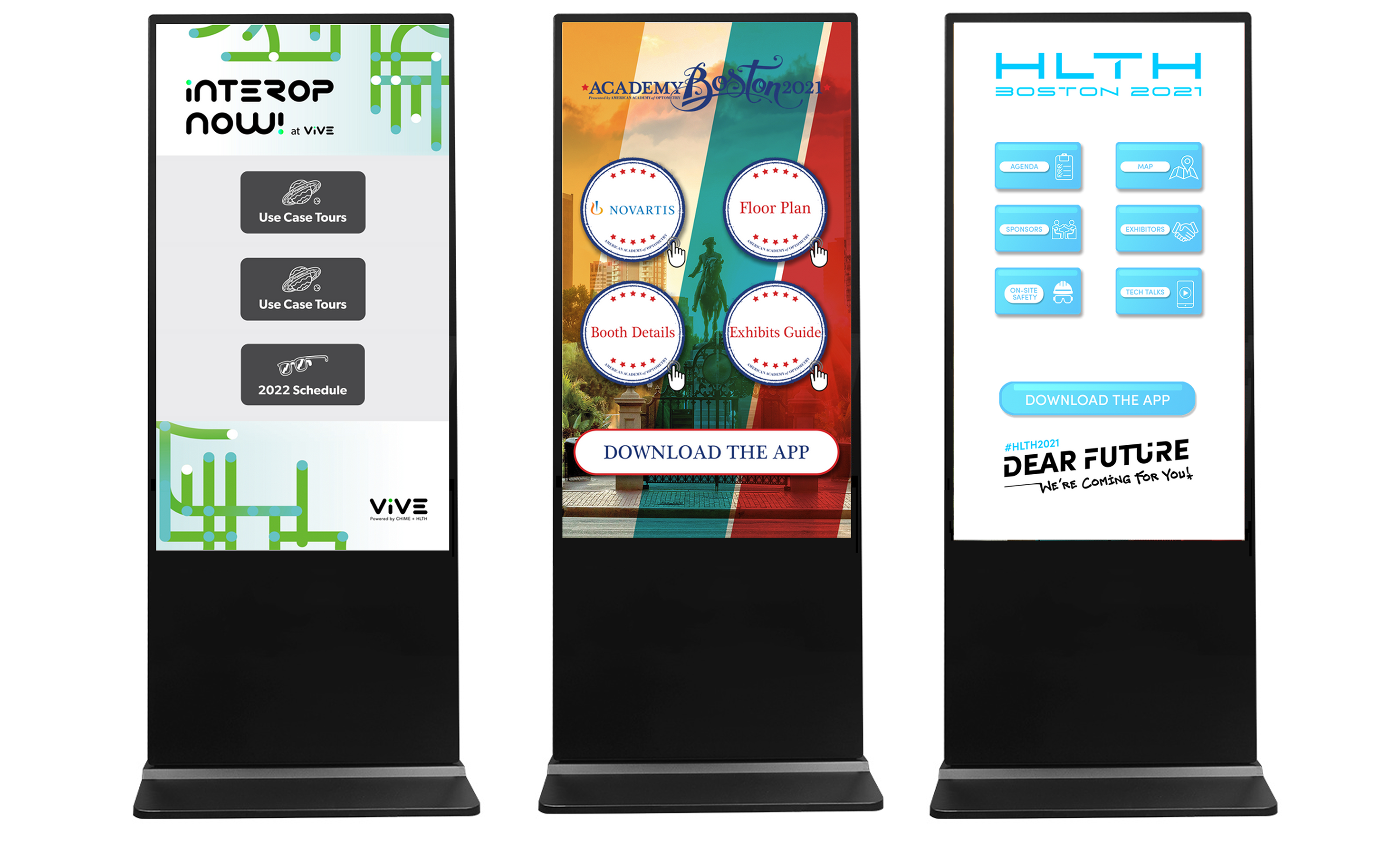 rent touch screen monitors for events