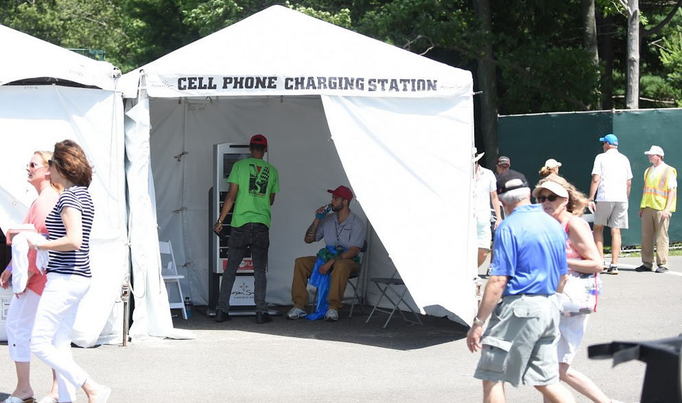 cell phone charging station at events||cell phone charging stations at events