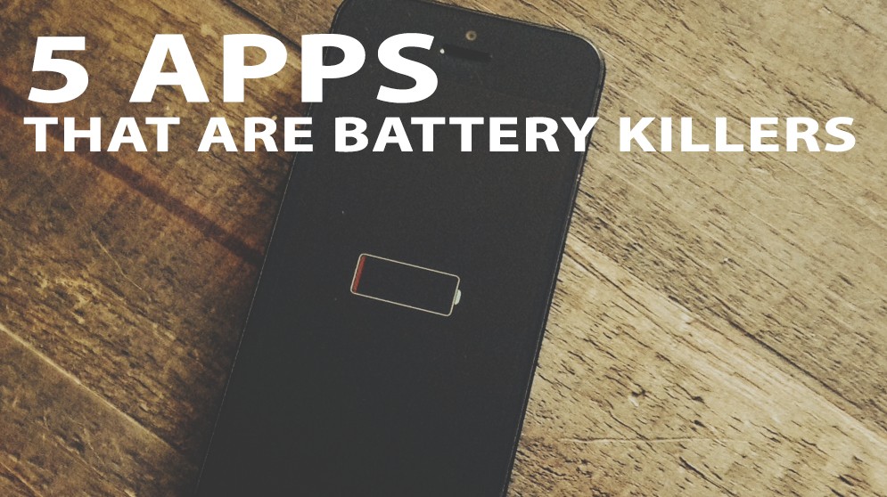 smartphone apps that drain battery