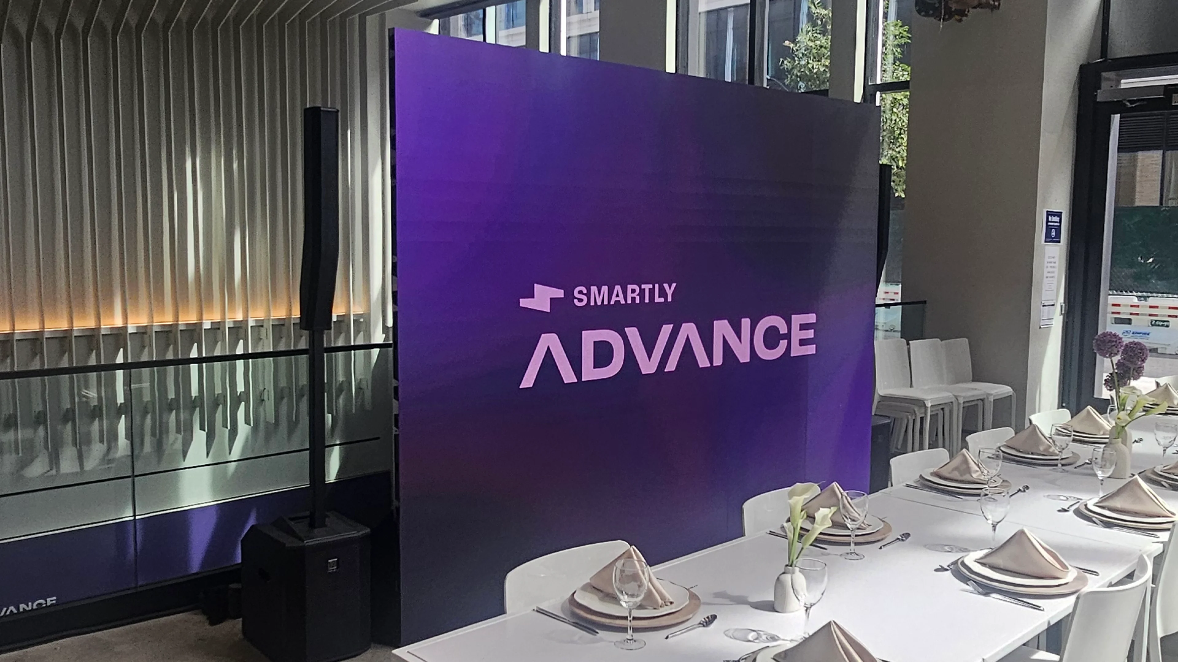 Veloxity LED Wall Digital Signage at Advance