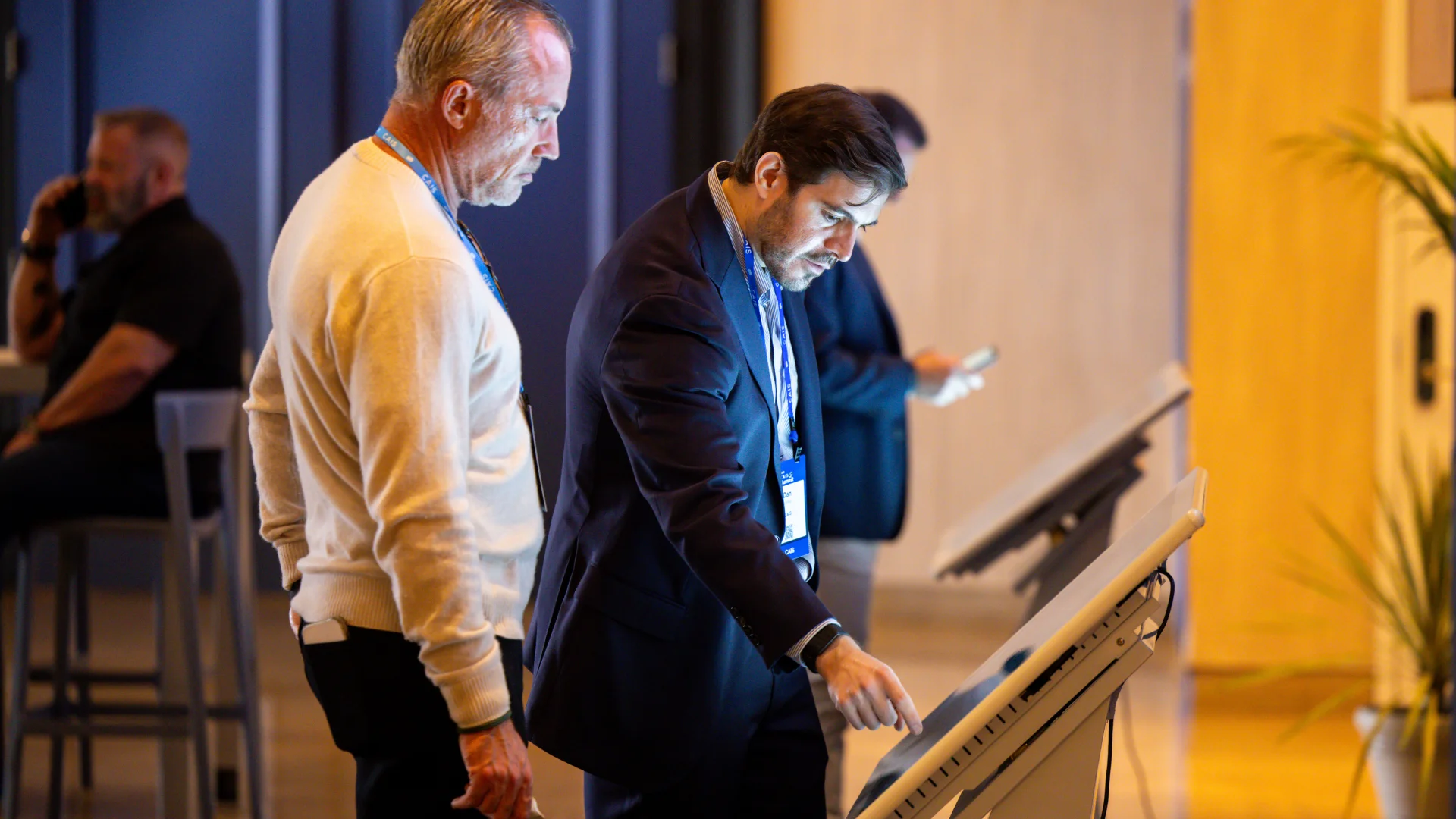 Interactive Screens For Conferences