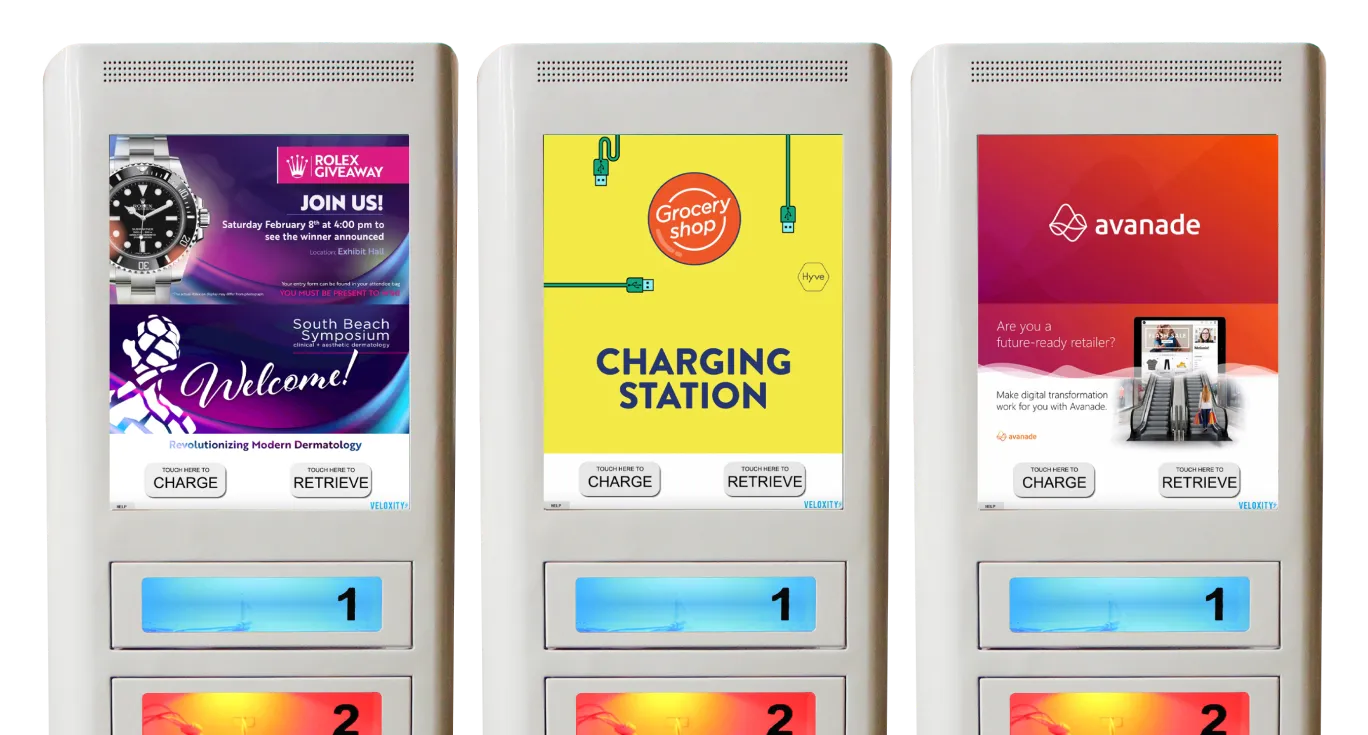 veloxity-phone-charging-stations-with-lockers-custom-branding