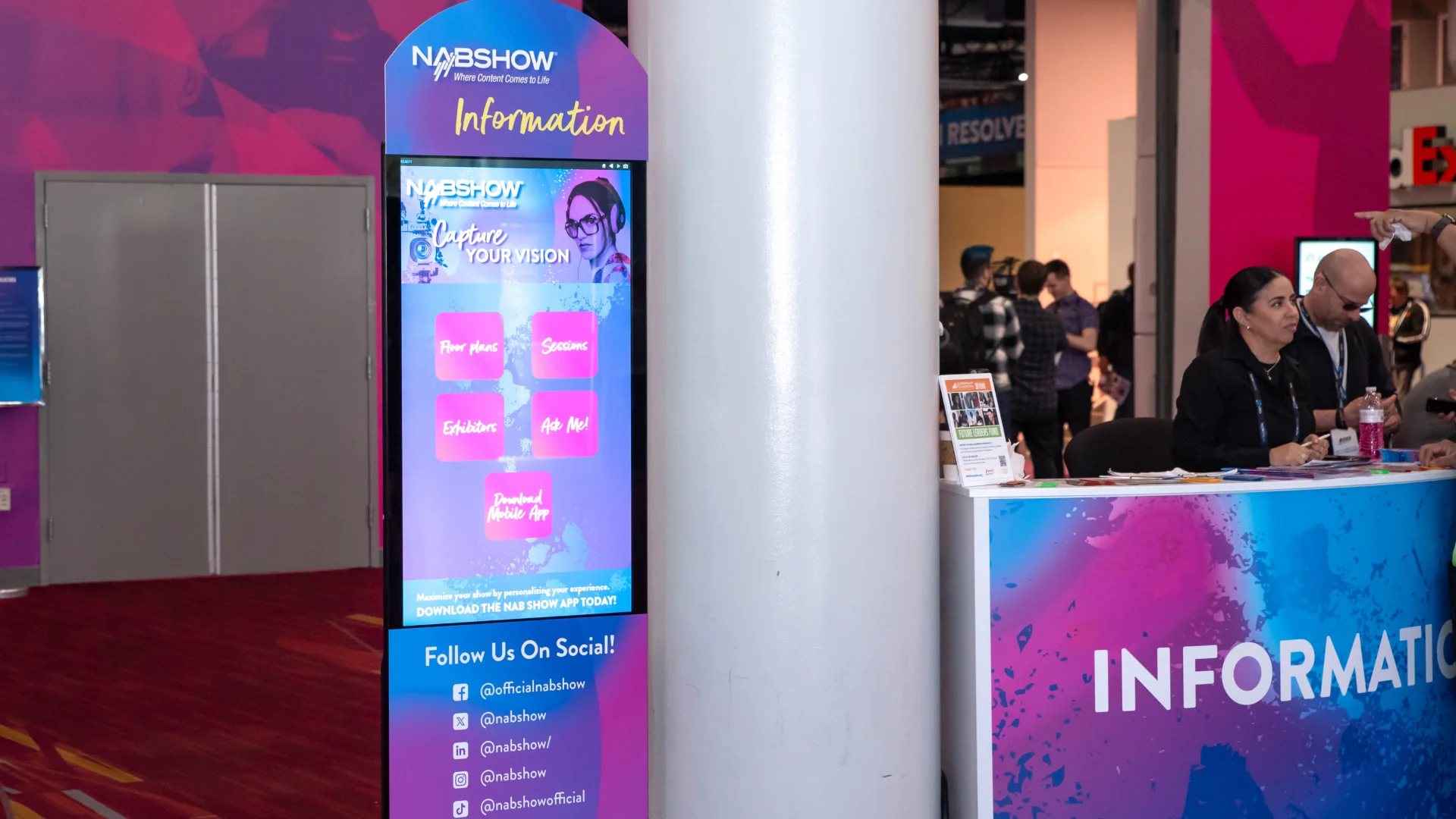 Touch Screen Wayfinding For Events